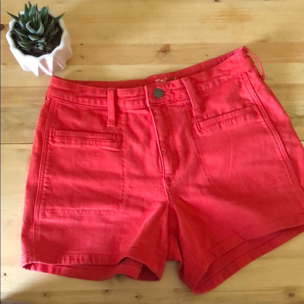 Orange shorts